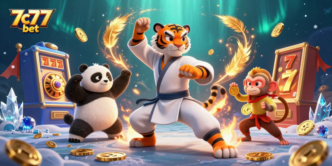 Engage in thrilling gameplay with 7c77 bet through unique slots featuring kung fu characters.