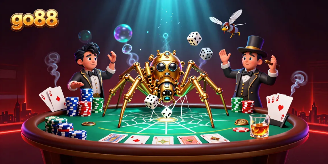 Play exciting games at go88 with unique hybrid elements in a vibrant casino scene.