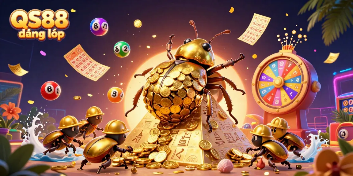 Experience thrilling gameplay and opportunities with QS88 đăng nhập at this vibrant casino illustration.